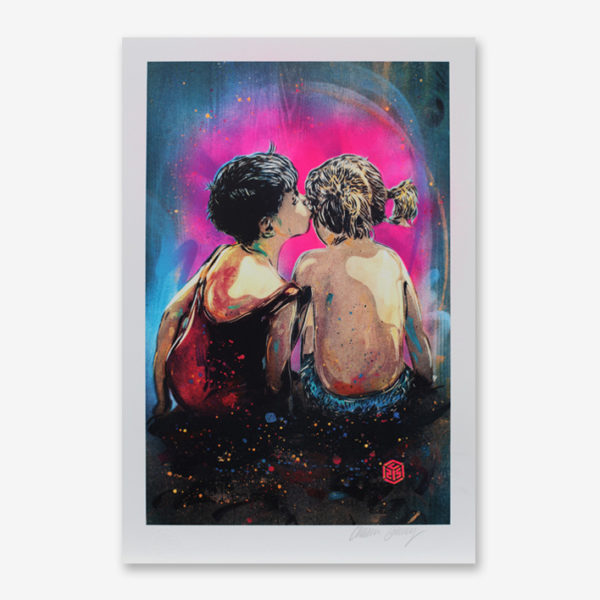 pour-de-vrai-pour-la-vie-c215-print-them-all-lithograph