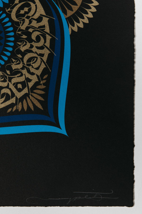 blue-lotus-cryptik-print-them-all-lithograph-mantradala-art-signature