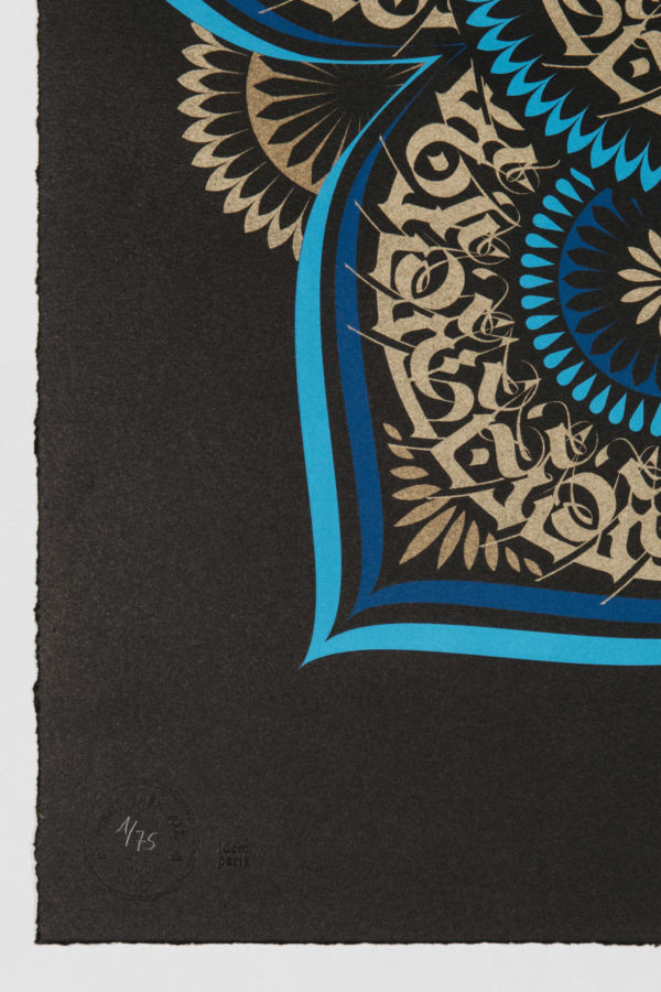 blue-lotus-cryptik-print-them-all-lithograph-mantradala-numbered-art-detail