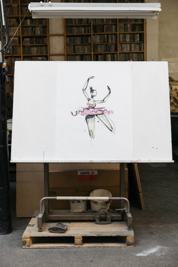 prima-ballerina-anthony-lister-lithograph-print-them-all-presentation-printing-house-urban-art